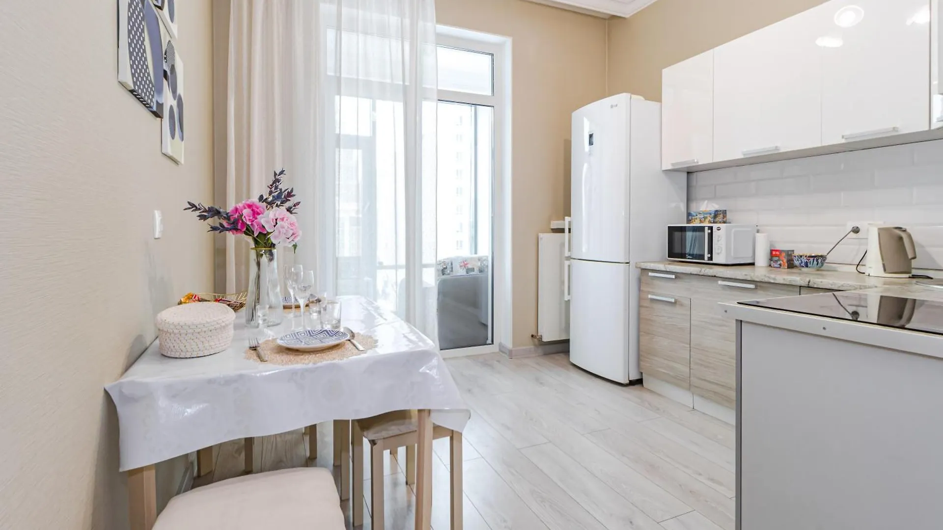 Уютная 1Шка В Жк Авеню Возле Аквапарк Ailand Apartamento Astana